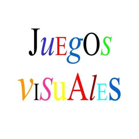 Juego visual | PPT
