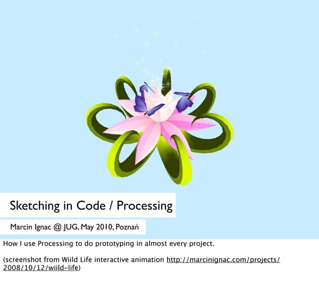Sketching in Code