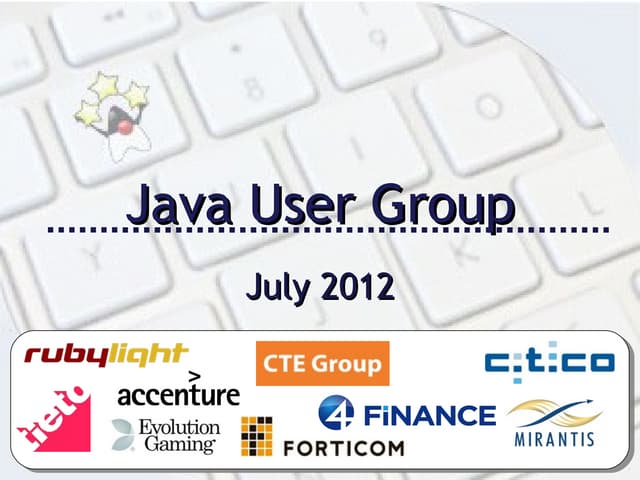 Jug intro 18