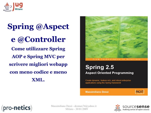 Spring @Aspect e @Controller 