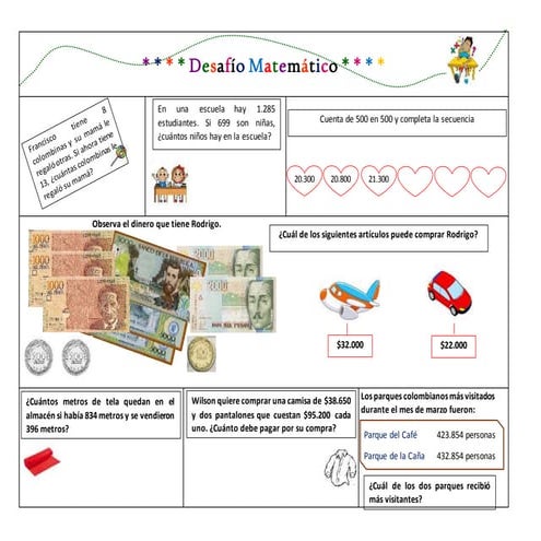 Juguemos con el desafío matemático