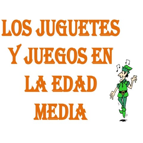 Juguetes edad media