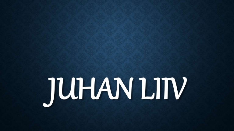 Juhan Liiv