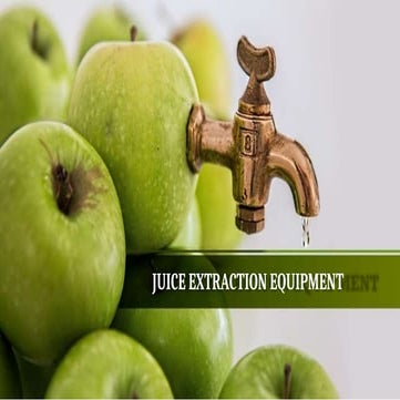 PROCESSING OF ORANGE JUICE | PPTX
