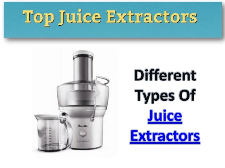 Juice extractors