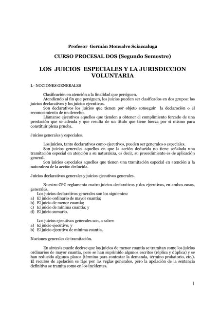 Juicio ejecutivo de mínima cuantía