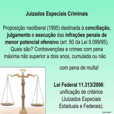 Juizados Especiais Criminais