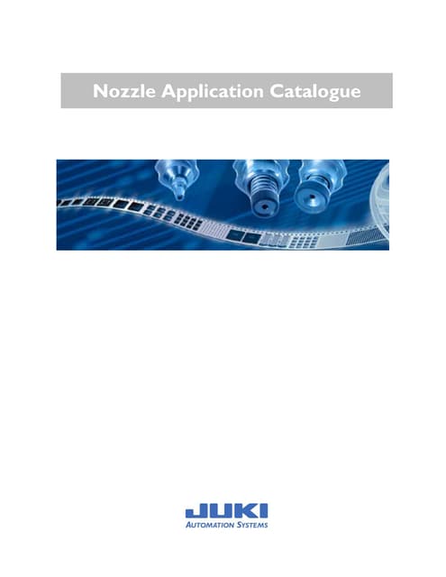 SMT pick n Place machine Juki   nozzle catalogue-rev-c3