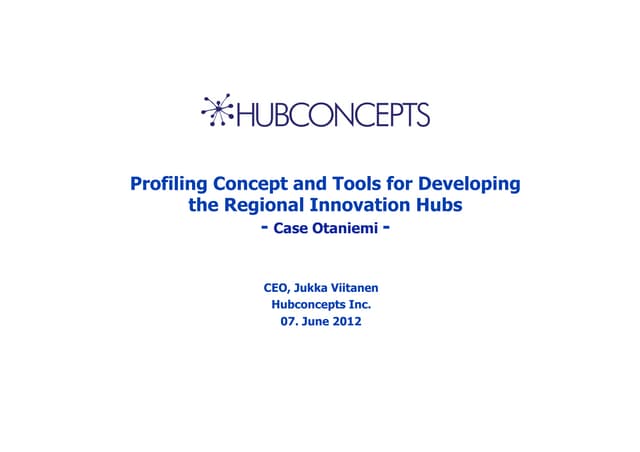 Jukka viitanen hub concepts