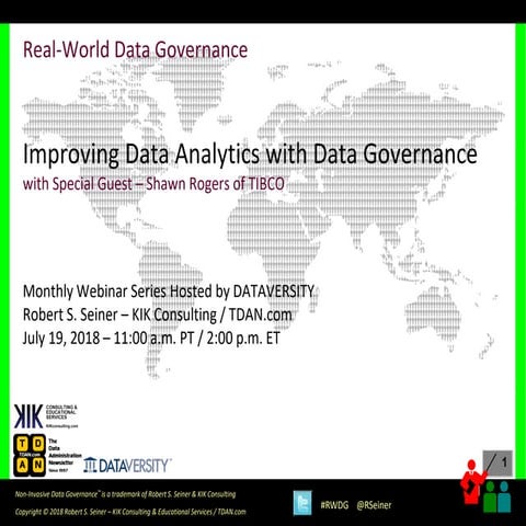 Improving Data Analytics with Data Governance