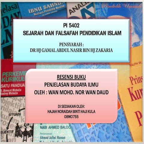 Pembudayaan Budaya Ilmu