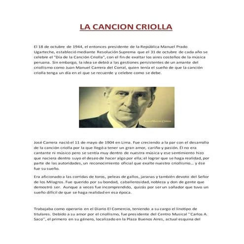 Julia castillo cancion criollaul