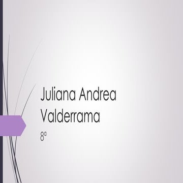 Juliana andrea valderrama