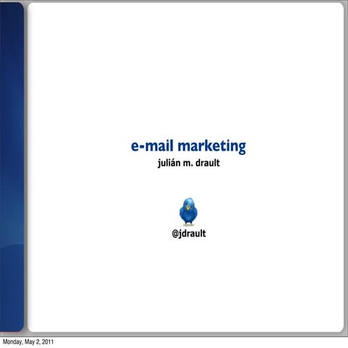 eMail Marketing - Julian Drault