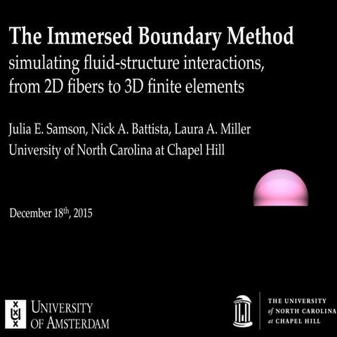 The immersed boundary method, from 2D fibres to 3D finite elements | PDF