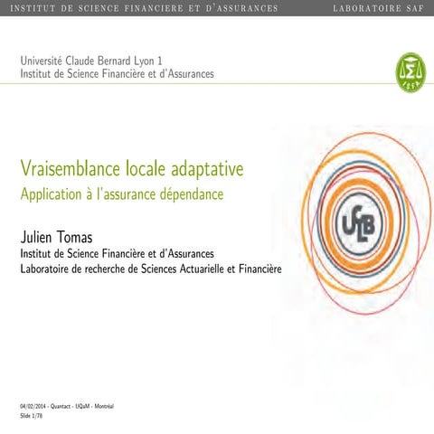 Julien slides - séminaire quantact
