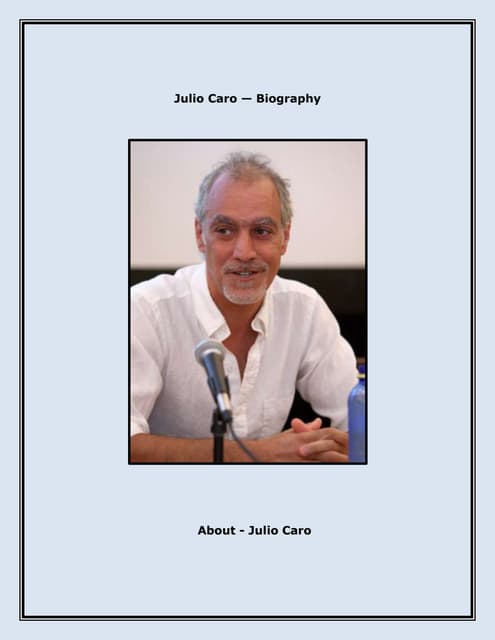 Julio Caro Film Producer | PPT