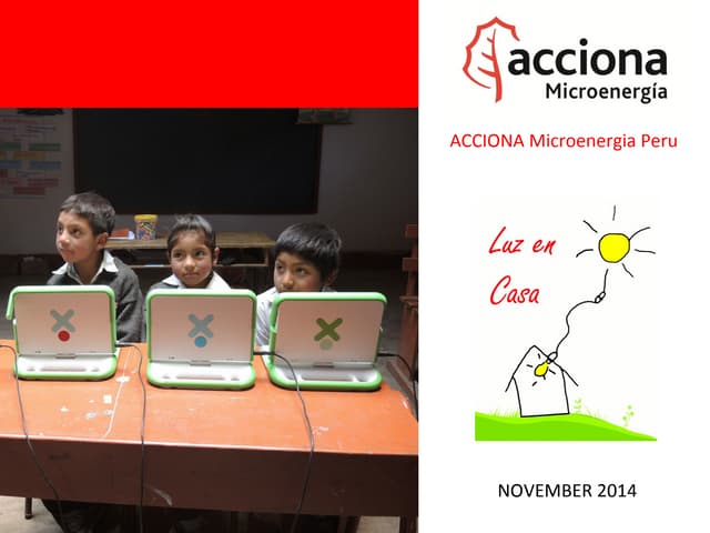 Financing sustainable energy for all with Julio Eisman, of Acciona Microenergia, Peru