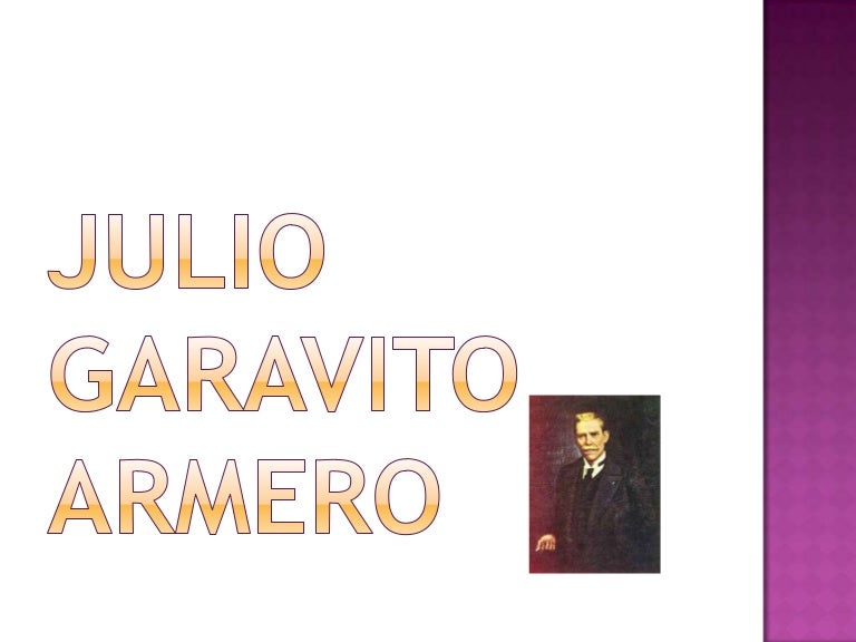 Julio garavito armero