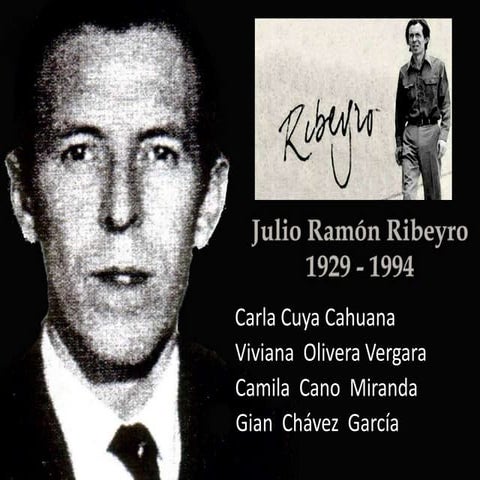 Julio ramon ribeyro | PPTX