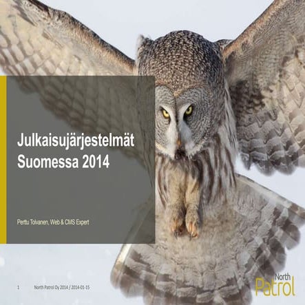 Julkaisujärjestelmät Suomessa 2014