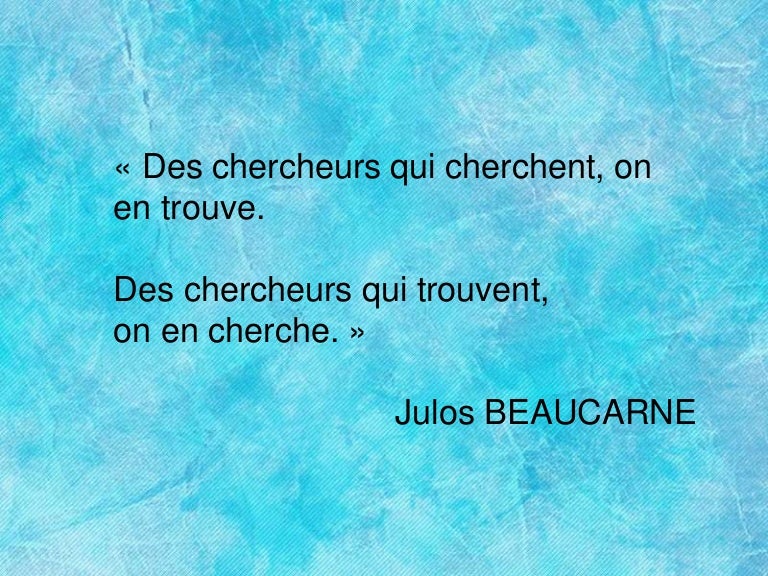 Julos Beaucarne Et Les Chercheurs