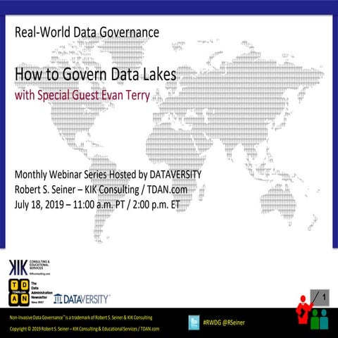 RWDG Slides: How to Govern Data Lakes