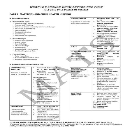 July 2012 nle tips mchn