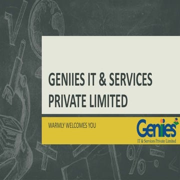 Geniies - Portfolio