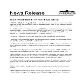 July 2015 rebgv stats package mike ...