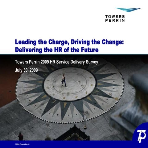 Leading the Charge, Driving the Change: Delivering the HR of the Future