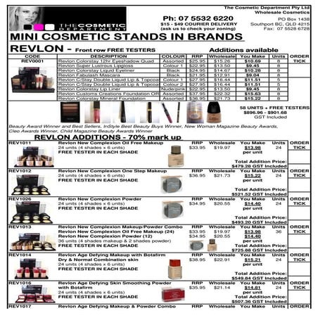 Wholesale Brand Name Display Stands | PDF