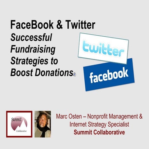Nonprofit Use of Twitter and Facebook