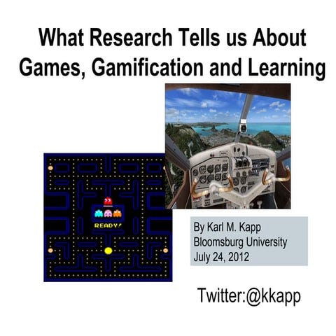 ASTD Gamification Webinar Slides