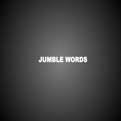 JUMBLED WORDS in the field of computer .pptx