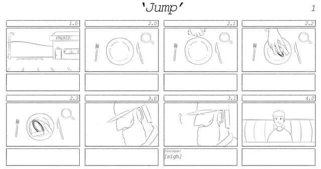Jump -  Revisited MA Storyboarding Brief