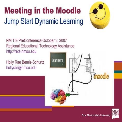 Jump Start Dynamic Learning with Moodle