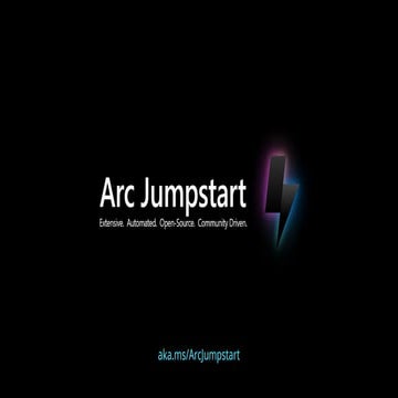 Jumpstarts Gems - Diagrams for azure arc