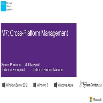 VMWARE Professionals -  Cross-Plattform Mangement