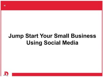 Jump start your smb using social media