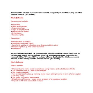 Jun 10 q1 mark scheme & examiners r...