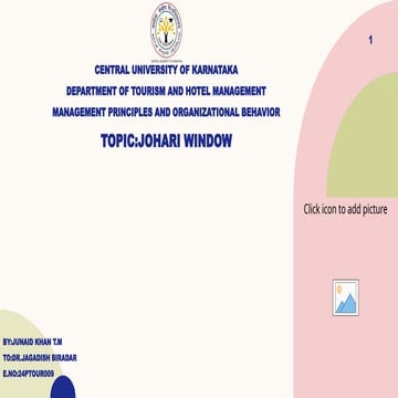 junaid khan.pptxdocumenton Johari window