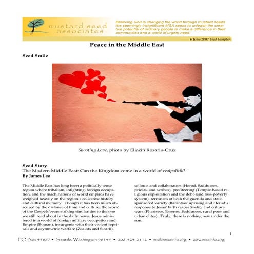 June 2007 Seed Sampler