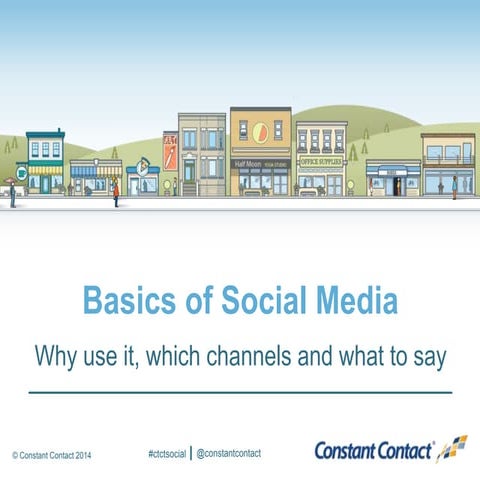 Social Media basics - Microsoft store presentation JUN14  - GHOST PARTNER