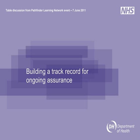 June Pathfinder Learning Network event table discussion: building a track rec...