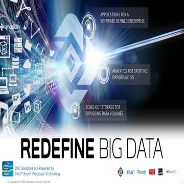 Redefine Big Data