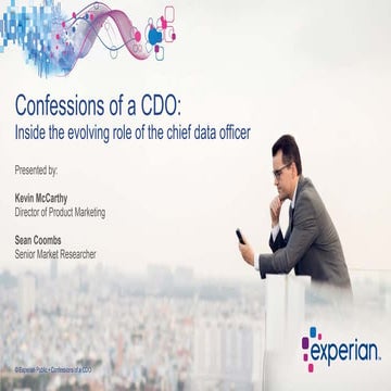 Confessions of a CDO - The Evolving Role of the Chief Data Officer