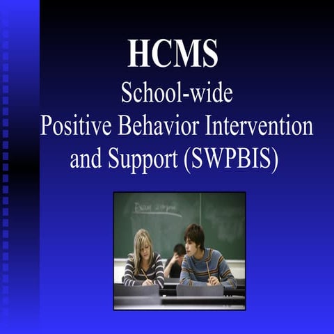 PBIS Positive Behavior Plan