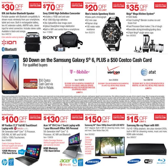 June 2015 costco coupon book