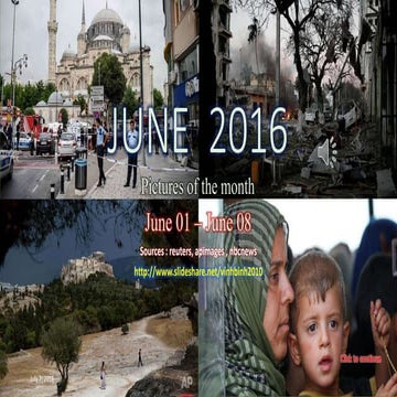 JUNE  2016 - Pictures of the month - June 01 - June 08